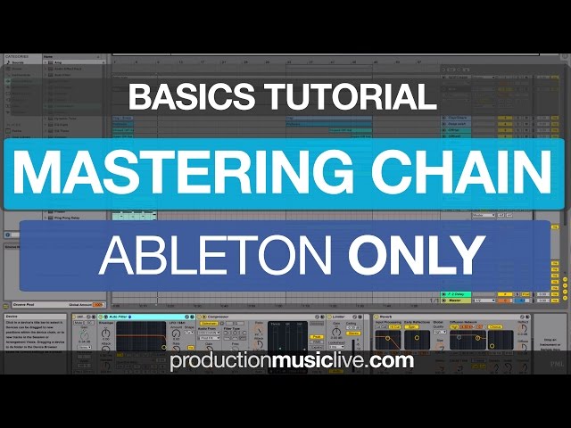 Ableton mastering chain free download. software
